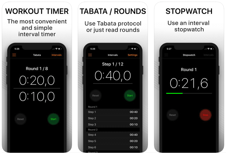 Workout Timer - tabata hiit