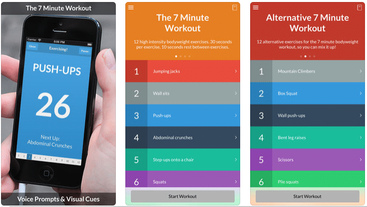 7 Minute Workout App