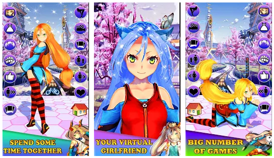 Virtual Girlfriend 3D Anime