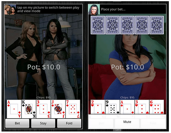 Strip Poker – Eva Angelina