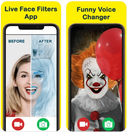 Crazy Helium Funny Face App