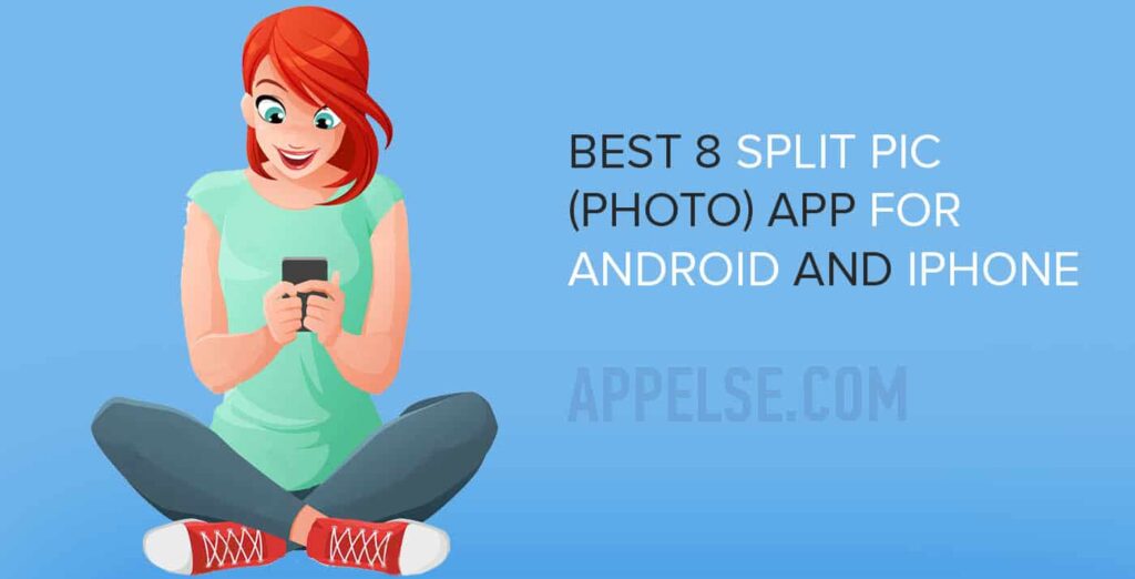 Split pic (photo) app for Android and iPhone