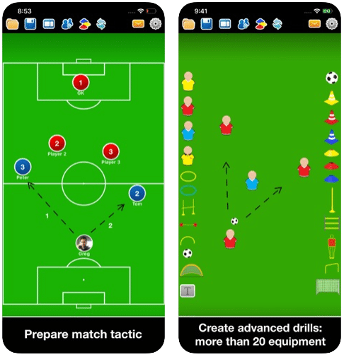 Coach Tactic Board: Soccer