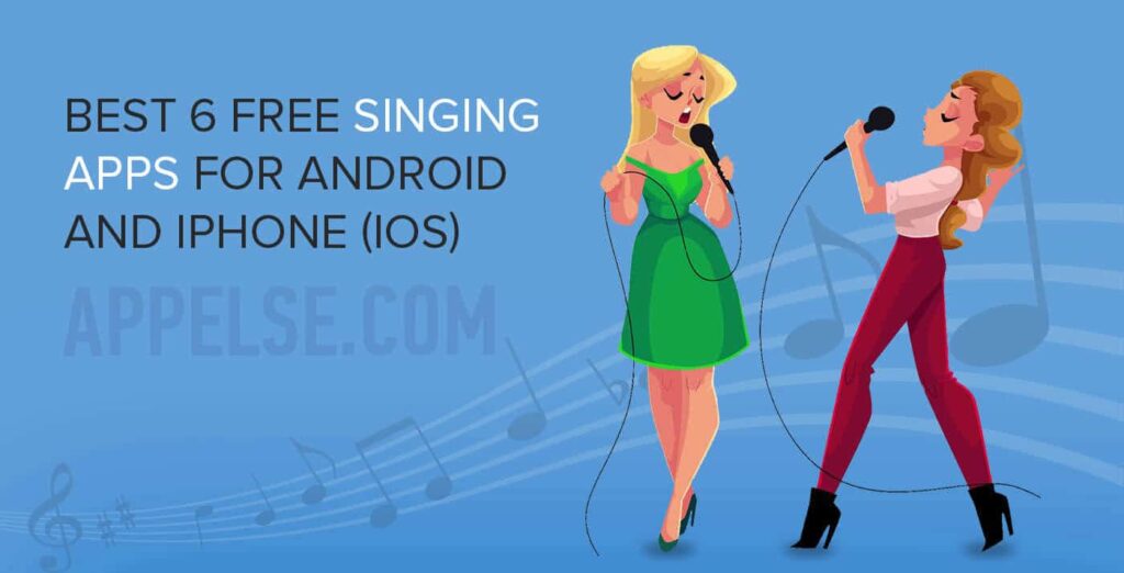 Best 6 free singing apps for Android and iPhone (iOS)
