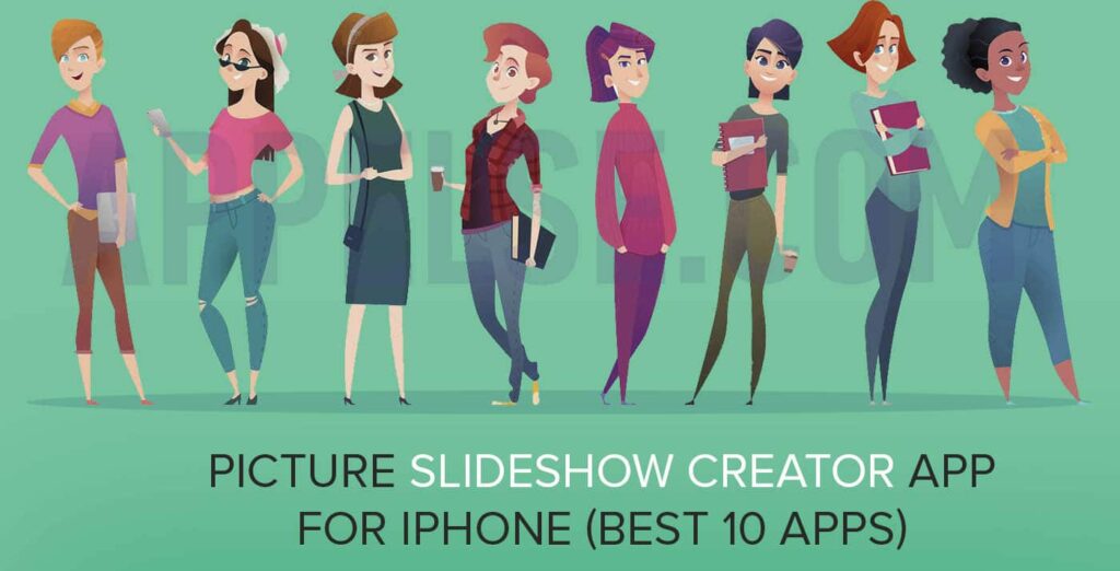 Picture slideshow creator app for iPhone (Best 10 apps)
