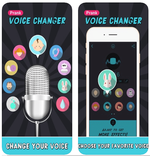 fake call app with voice changer