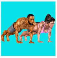 3D Push Ups Home Workout