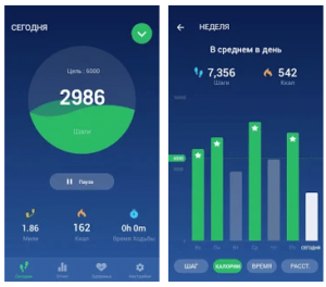 google step counter