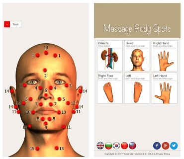 Massage body spots