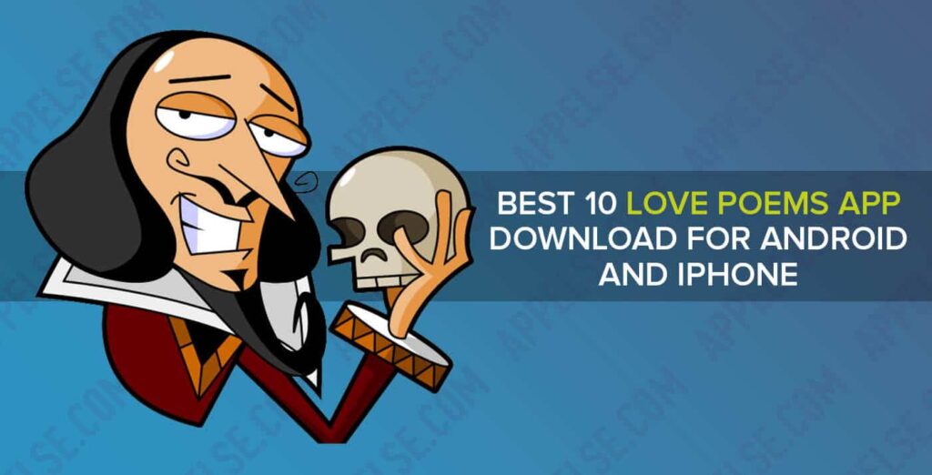 Best 10 love poems app download for Android and iPhone