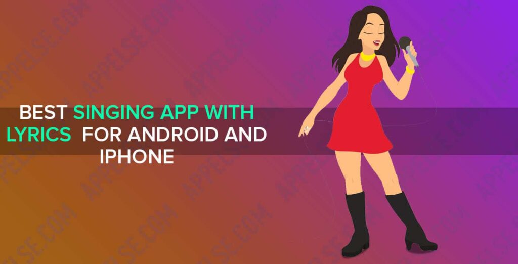 Best singing app with lyrics for Android and iPhone