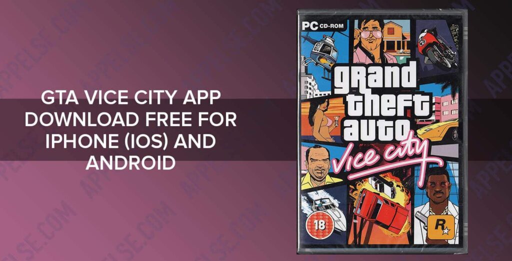 GTA vice city app download free for iPhone (iOS) and Android