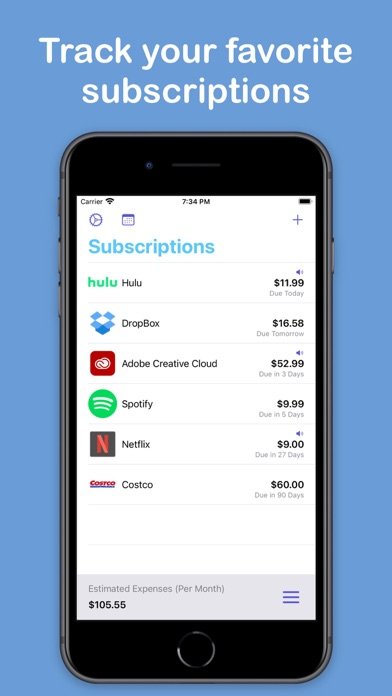 subscription tracker apps